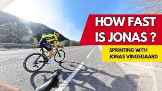 Sprinting with JONAS VINGEGAARD | Winter Training of the Tour De France Winner