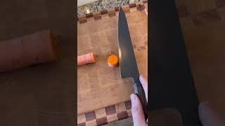 Handmade Chef Knife Demo #thinslice via Nate Summers