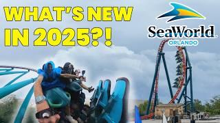 What's New at SeaWorld Orlando in 2025? | Vlog 5/12/25