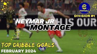 PRO PLAYER NEYMAR JR SKILLS | EFOOTBALL 2024 MOBILE - 7evils -