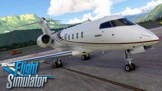 Sim Federation Bombardier Challenger 350 - First Look Review! - MSFS.