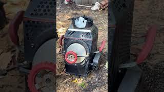 Fantastic Smokeless Wood Burning Stove #woodstove #campfire #outdoorstove #stove #campping #factory