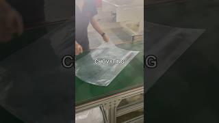 PVC PE Arc Round Top and Round Bottom bag making machine