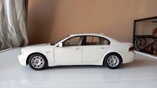 BMW 7 Series (745i E65) 1:18 Scale Model by Kyosho.