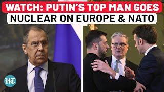 Putin's Top Man Lavrov Torches Europe, NATO & Macron, Drops Explosive Statement On Hitler | Russia