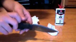 why and how to oil your knifes