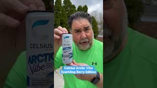 Trying the Celsius Arctic Vibe Sparkling Berry Edition #shorts