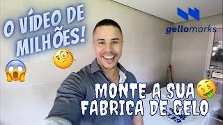 Como montar uma fábrica de gelo? |Willy Marks #maquinadegelo #maquinasdegelo #gellomarks