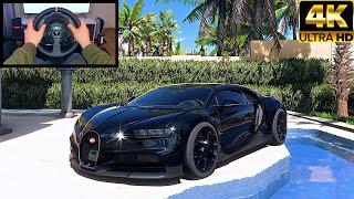 Bugatti Chiron | Forza Horizon 5 | Thrustmaster TX Steering Wheel Gameplay