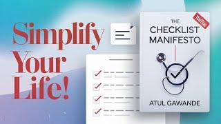 The Checklist Manifesto: How Simple Tools Can Transform Your Life | Book Review.