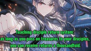 I unexpectedly obtained the "Teaching Disciple Return" system!