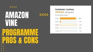 Pros and Cons of Amazon Vine Programme | Amazon Seller Central | For Beginners , amazon vine review