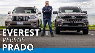 2023 Ford Everest v Toyota Prado Comparison