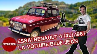 Renault 4 (4L) 1967, la voiture blue jean