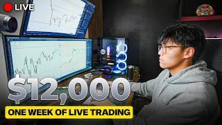 I made 12k in one week trading, here’s how I did it (live results)
