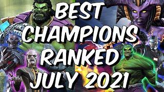 Best Champions Ranked July 2021 - Seatin's Tier List - Marvel Contest of Champions