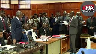 ''COOL DOWN, IT'S GOING TO BE ALONG DAY!'' LAUGHTER AS LAWYER DANSTAN OMARI TELLS IPOA COUNSEL
