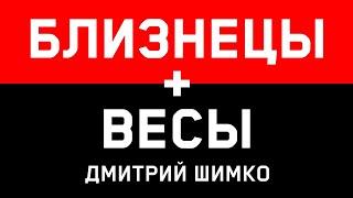 БЛИЗНЕЦЫ+ВЕСЫ - Совместимость - Астротиполог Дмитрий Шимко