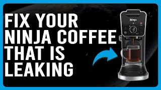 How To Fix Your Ninja Coffee That Is Leaking (Possible Reasons Why It Happen And How To Fix It!)