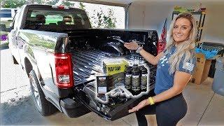 THE DIY $100 SPRAY-IN BEDLINER AT HOME!!! *DONT PAY LINE-X PRICES*