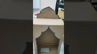 How to make Cardboard Temple|Part-11