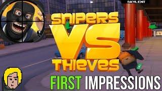 "Snipers VS Thieves" First Impression Free Mobile Multiplayer Heist Game