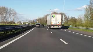 Dashcam Beelden Papendrecht 》Gorinchem Via A15.