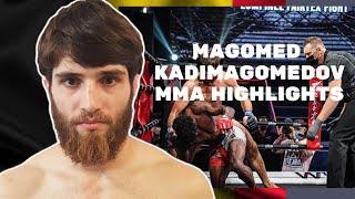 Magomed Kadimagomedov MMA Highlights- Undefeated Lightweight Prospect  #MMA #Russia #UFCsignhim