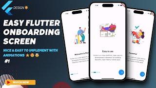 Mastering Flutter Onboarding Screens - Step-by-step Tutorial!