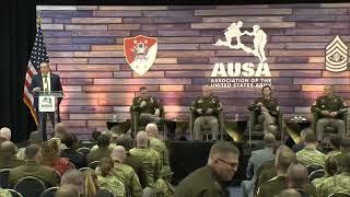 AUSA 2024 | The Sergeant Major of the Army Professional Development Forum: The Theatre Army