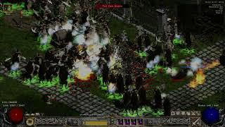 Project Diablo 2: Beta S10, Paladin Sacrifice Elemental, Blood Moon Map