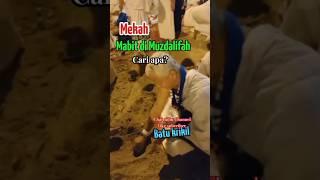 Mabit di Muzdalifah kaya gini untuk apa?#masjidil haram#mekah