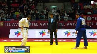 Grand Slam Tel-Aviv 2023. Day 1. 66 kg. R2. GAITERO MARTIN (ESP) - CAZORLA (FRA)