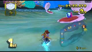 (Dolphin) Mario Kart Wii Deluxe - GP 3DS Mushroom Cup 200cc