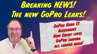 Brand New GoPro Leaks Today!  Photos, Specs, Accessories, Release date and more!  EXCLUSIVE!