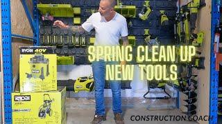 Ryobi Spring Clean Up.