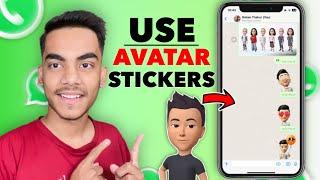 WhatsApp Avatar Feature | How To Use Avatar Stickers in WhatsApp | WhatsApp Avatar