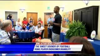 Ole Miss CB Tee Shepard Overcoming Hearing Disability & Speaking at Memphis Oral School fortheDeaf