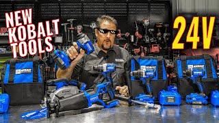 KOBALT NEXT GENERATION! 6 NEW Kobalt 24V Brushless Tools Now Available at Lowes