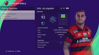 Criar Adriano Imperador Pes 21 #pes21 #efootball #flamengo #futebol #pes21 #criarjogos