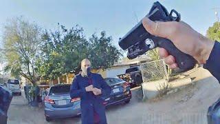 Bodycam Footage Shows Riverside Police Shooting Armed Parolee