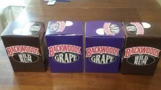 BACKWOODS CIGARS GRAPE AND WILD RUM FLAVOUR