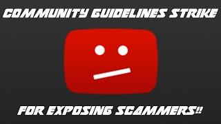 I GOT A COMMUNITY GUIDELINES STRIKE (The Situation Explained)