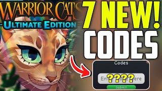 ️NEW UPDATE CODES️WARRIOR CATS CODES ROBLOX 2024 - WARRIOR CATS CODES MARCH