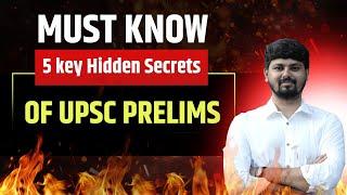 5 Insider Secrets to Ace UPSC Prelims ｜That No One Will Tell You!