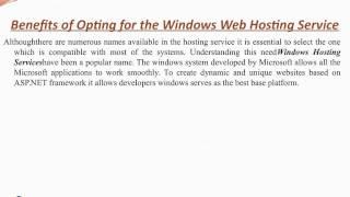 Affordable Windows Web Hosting India