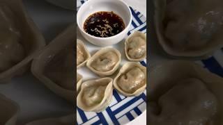 Pork & Chive Mandu (Korean Dumplings) #shorts