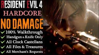 【RE4:Remake】NO DAMAGE/Minimalist Challenge - 100% Walkthrough