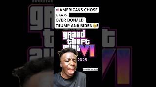 WHY GTA IS FAMOUS THAN DONALD TRUMP PRESIDENT!!#gta #gta6  #donaldtrump #reels #2025 #fy #shorts