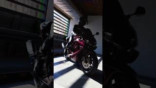 Honda CBR600 f4i purple bike Девушка на ярком мотоцикле Саранск